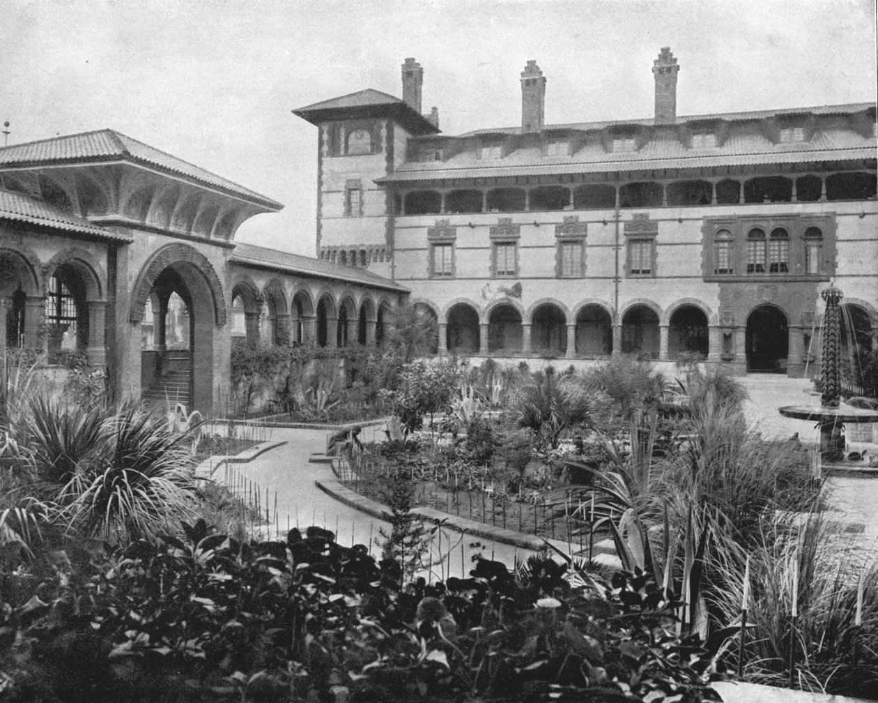 Corte de Ponce de León, St. Augustine, Florida, EE.UU., c1900 de Unbekannt
