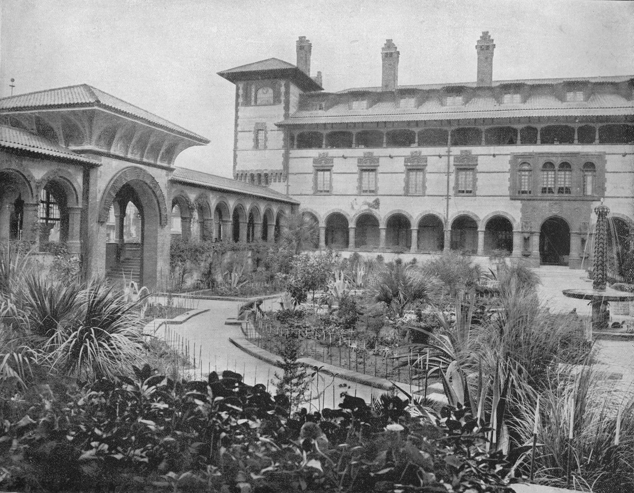 Corte de Ponce de León, San Agustín, Florida, c1897 de Unbekannt