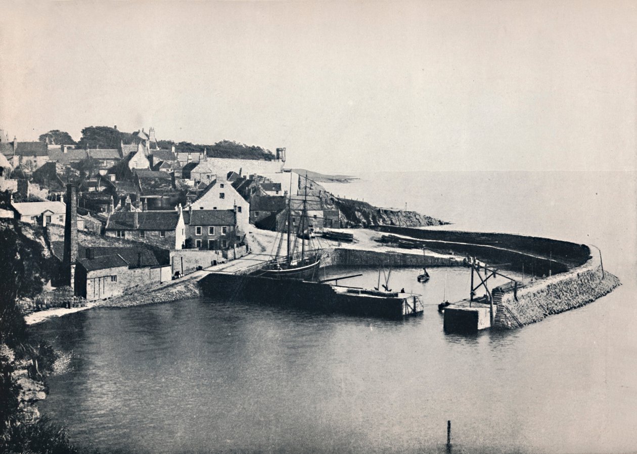 Crail - El Pueblo y el Puerto, 1895 de Unbekannt