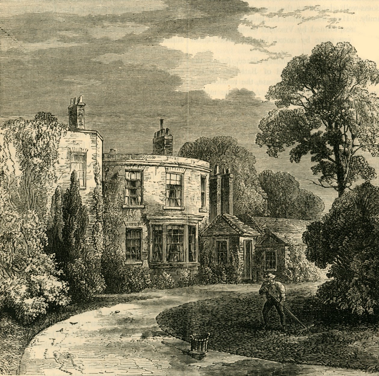 Granja Cremorne, 1829, c. 1876 de Unbekannt