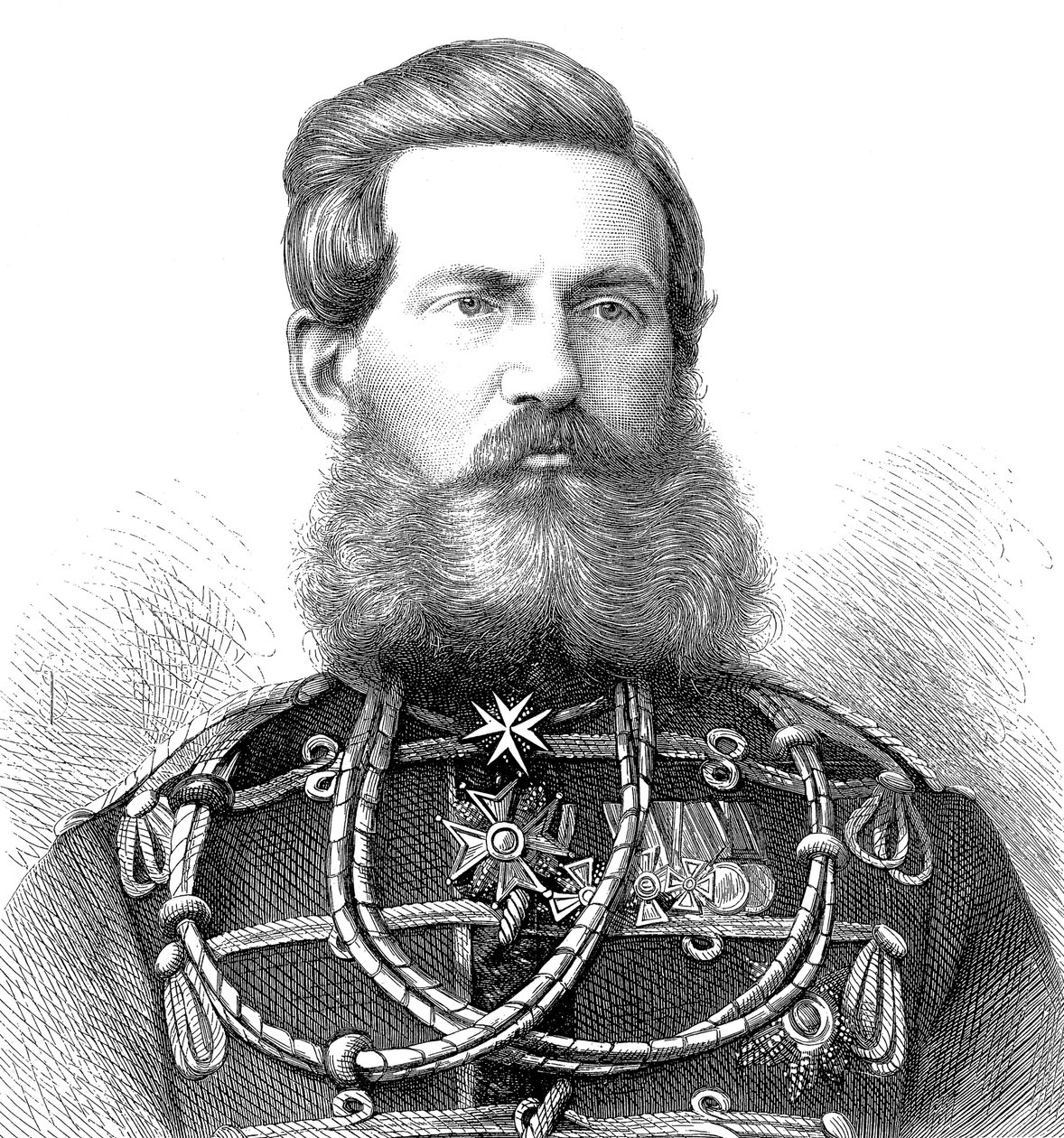 Príncipe heredero Federico Guillermo de Prusia, 1870 de Unbekannt