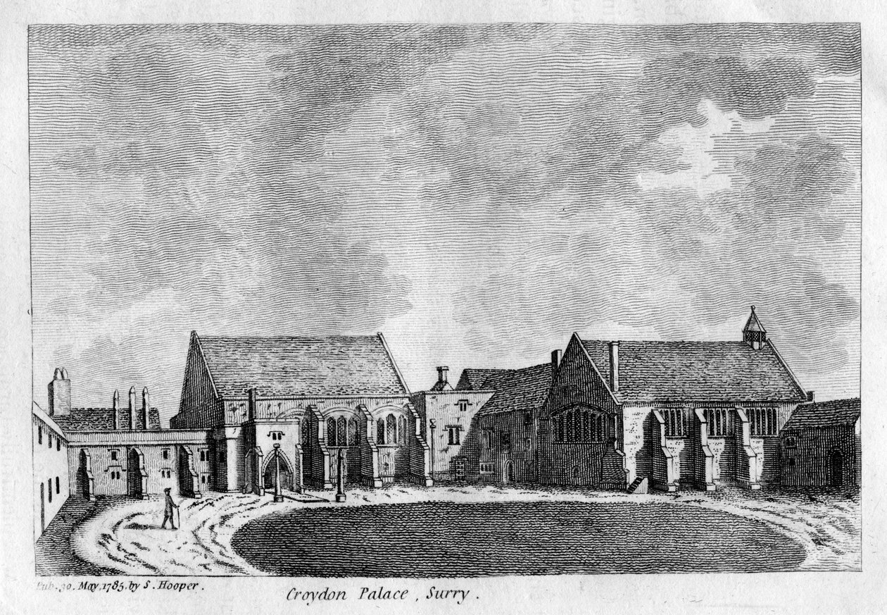 Palacio de Croydon, Surrey, 1785 de Unbekannt