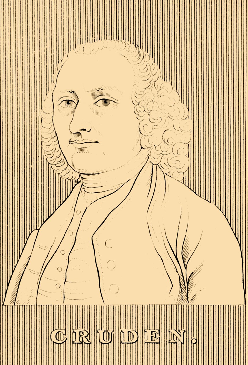 Cruden, 1699-1770, 1830 de Unbekannt