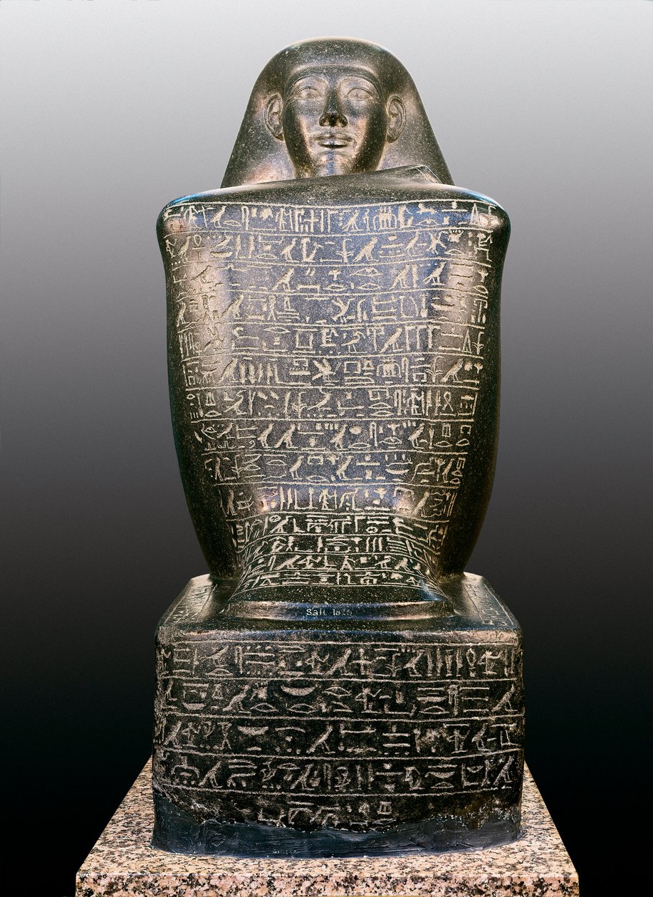 Estatua cúbica de Sennefer, Egipto de Unbekannt