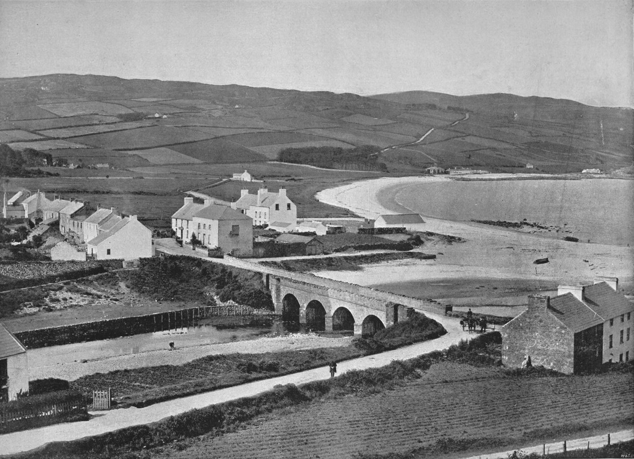 Cushendun - El Río, Las Colinas y la Bahía de Cushendun, 1895 de Unbekannt