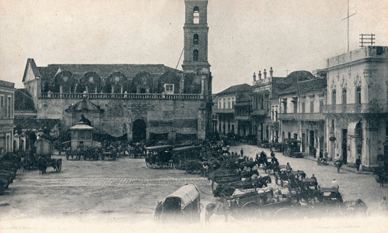 Aduana y Plaza, La Habana, Cuba, c1900 de Unbekannt
