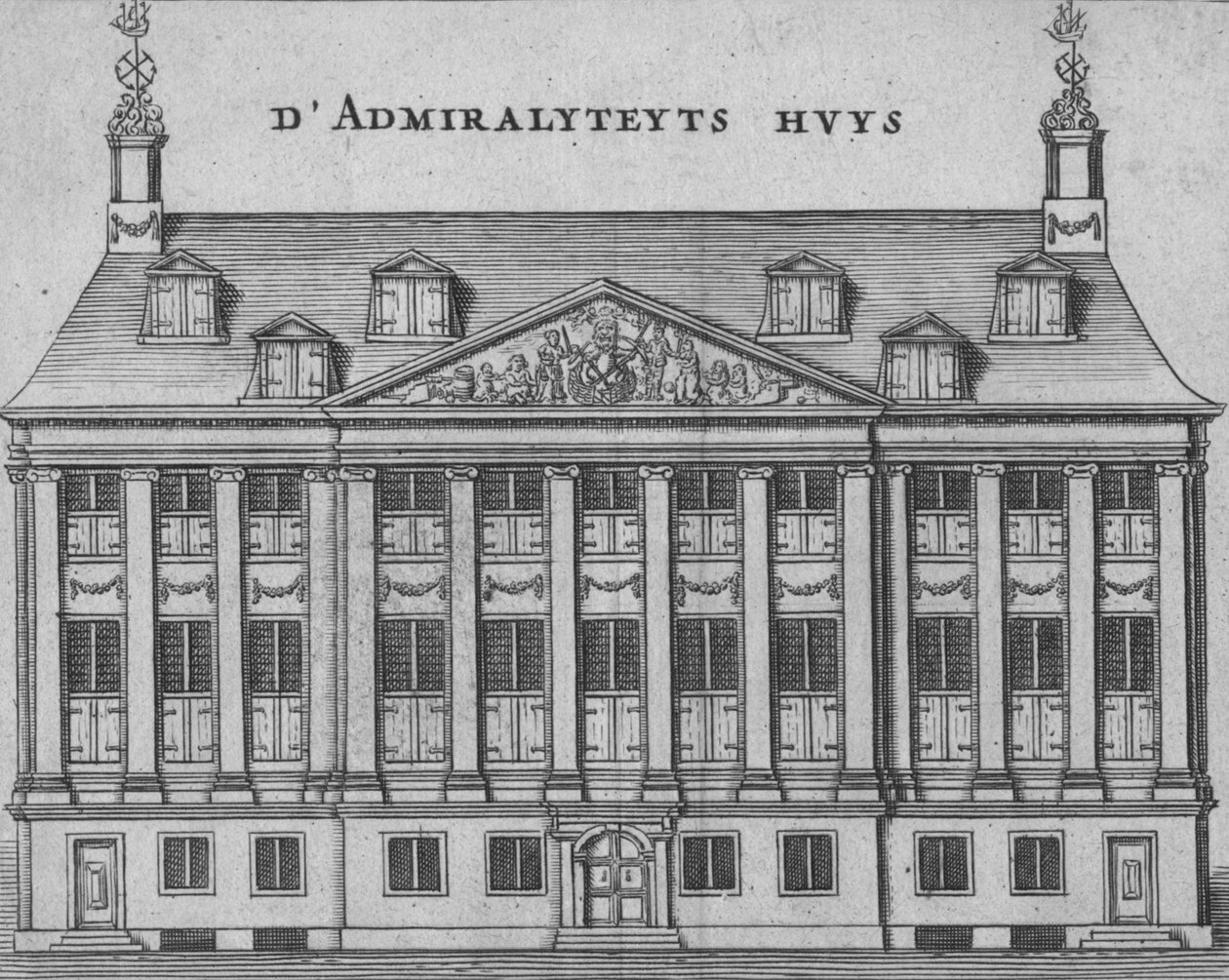 DAdmiralyteyts Huys, finales del siglo XVII-principios del siglo XVIII de Unbekannt