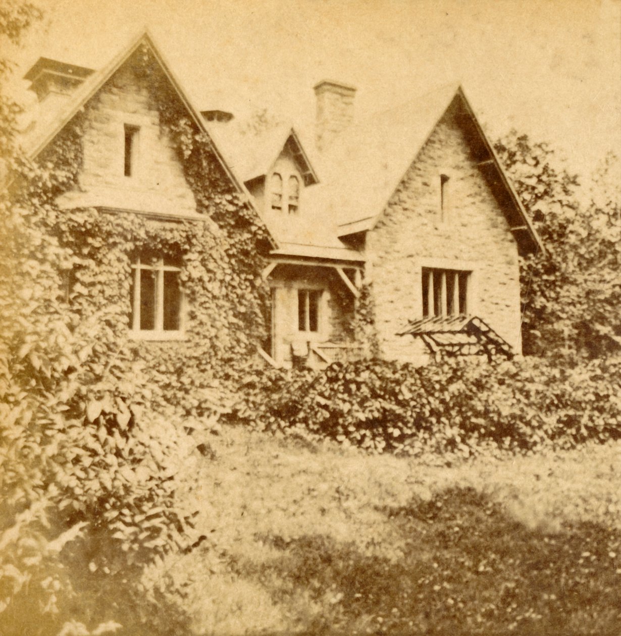 Cabaña lechera, Prospect Park, Brooklyn, N.Y., c. 1880s de Unbekannt