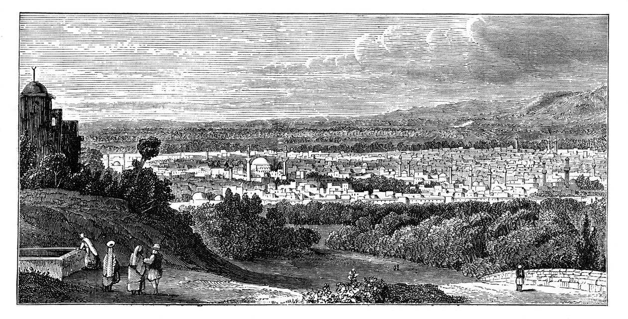 Damasco, Siria, c. 1890 de Unbekannt
