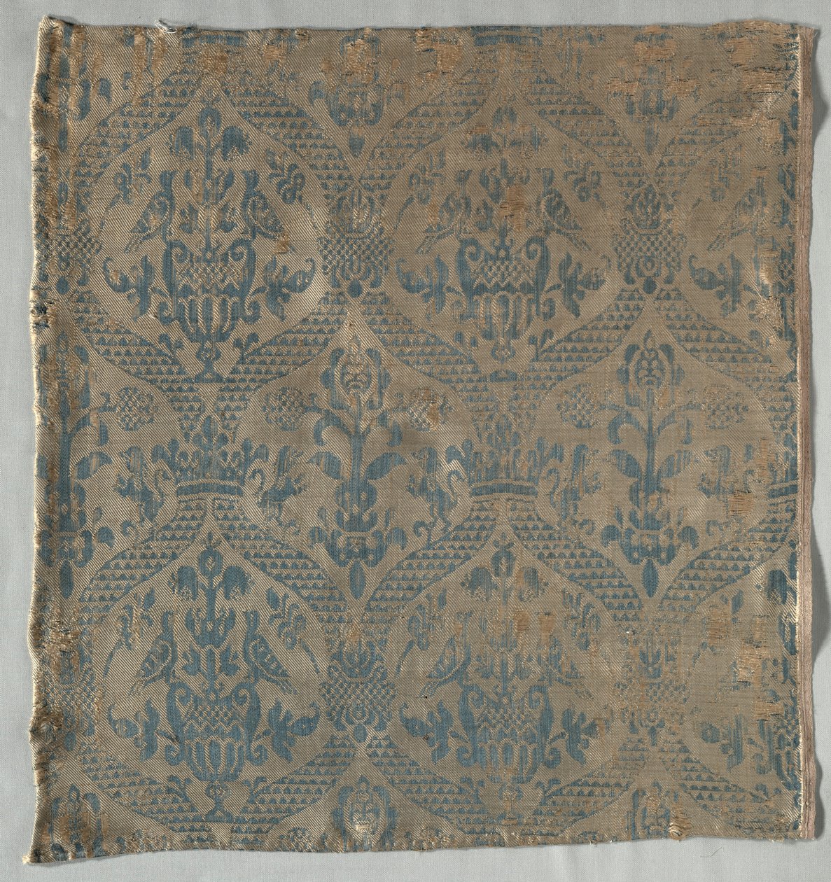 Fragmento de damasco, 1500s de Unbekannt