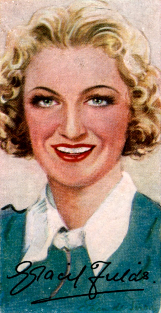 Dame Gracie Fields, 1898-1979, cantante y comediante inglesa, siglo XX de Unbekannt
