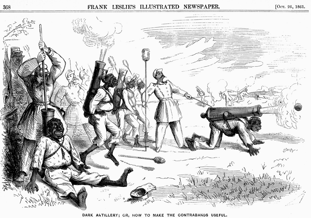 Artillería Oscura, o, Cómo Hacer Útiles a los Contrabandos, Guerra Civil Americana, 1861 de Unbekannt