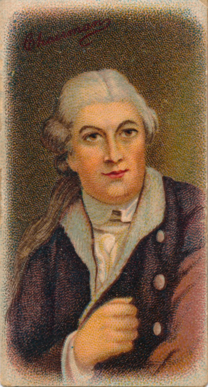 David Garrick 1717-1779, actor inglés, dramaturgo, gerente y productor de teatro, 1912 de Unbekannt