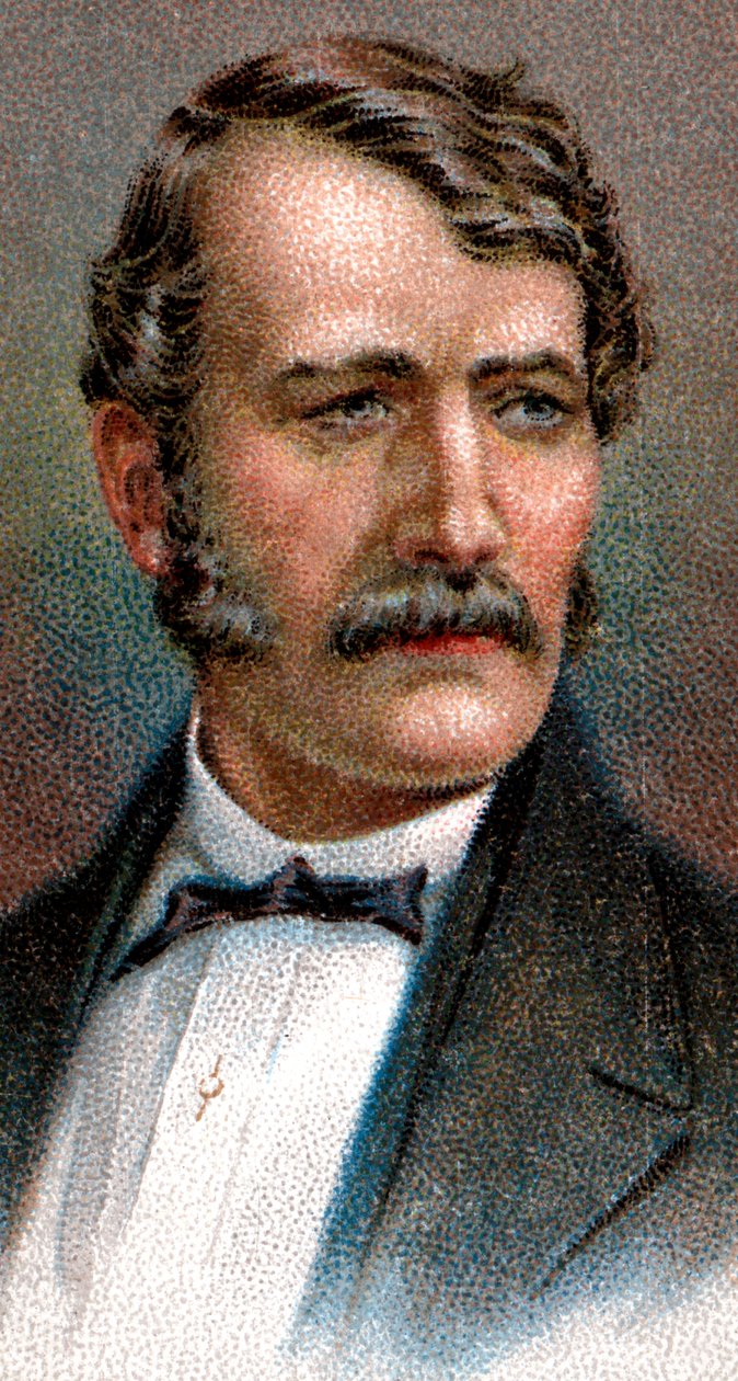 David Livingstone, misionero escocés y explorador africano del siglo XIX, c1915 de Unbekannt