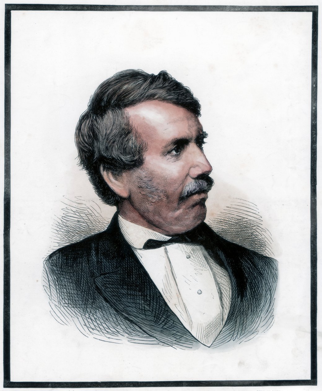 David Livingstone, misionero escocés y explorador africano de Unbekannt