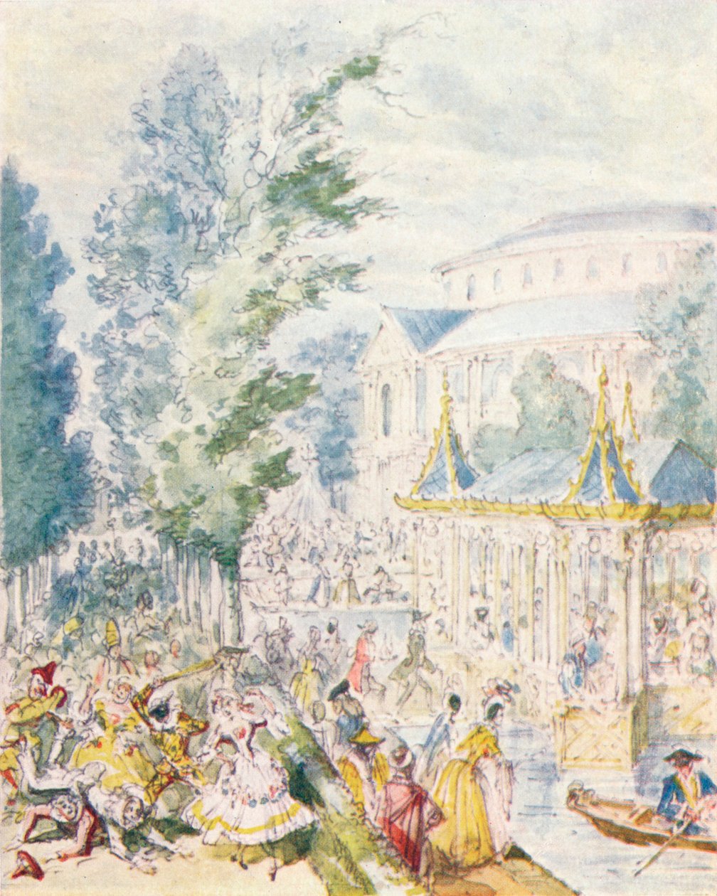 Mascarada diurna en los Jardines de Ranelagh, 1842, 1903 de Unbekannt