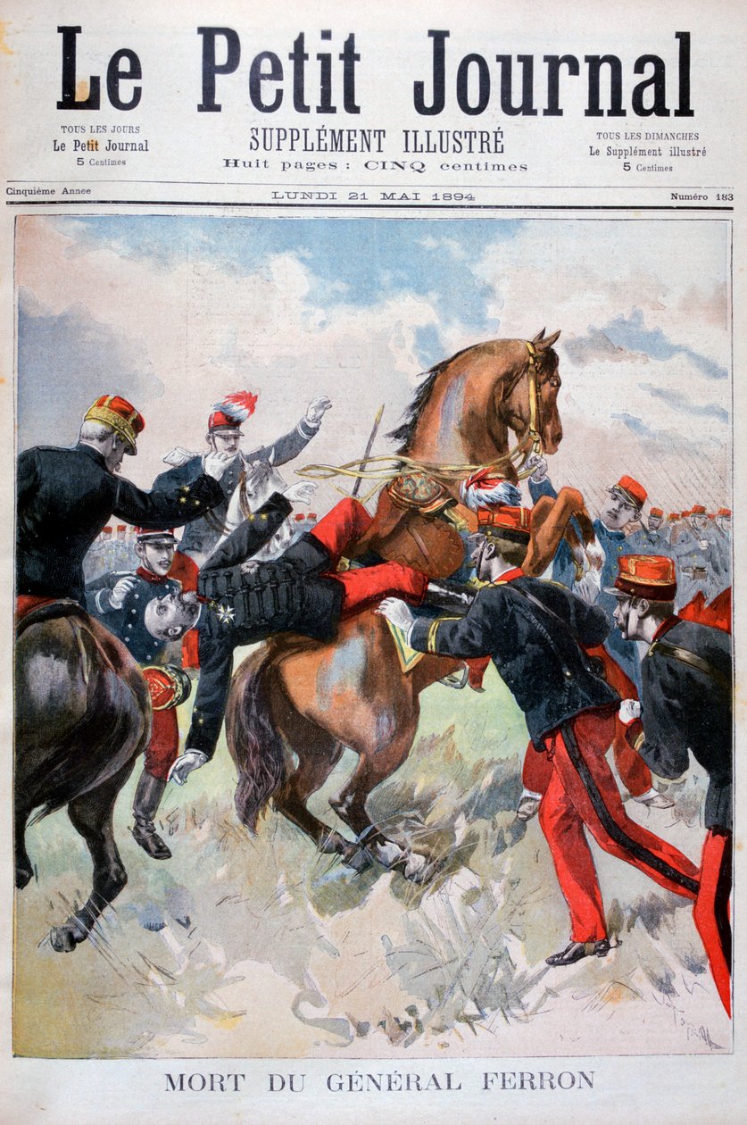 Muerte del General Ferron de Unbekannt