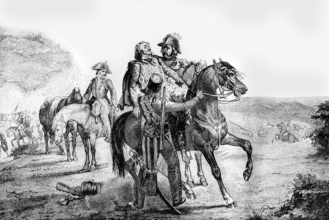 Muerte del General Marceau, 21 de septiembre de 1796 de Unbekannt