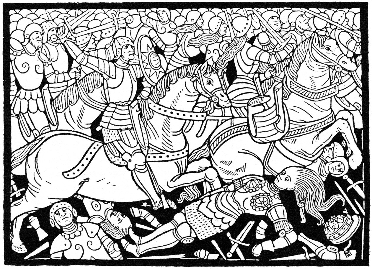 Muerte de Pentesilea, 1484 1964 de Unbekannt