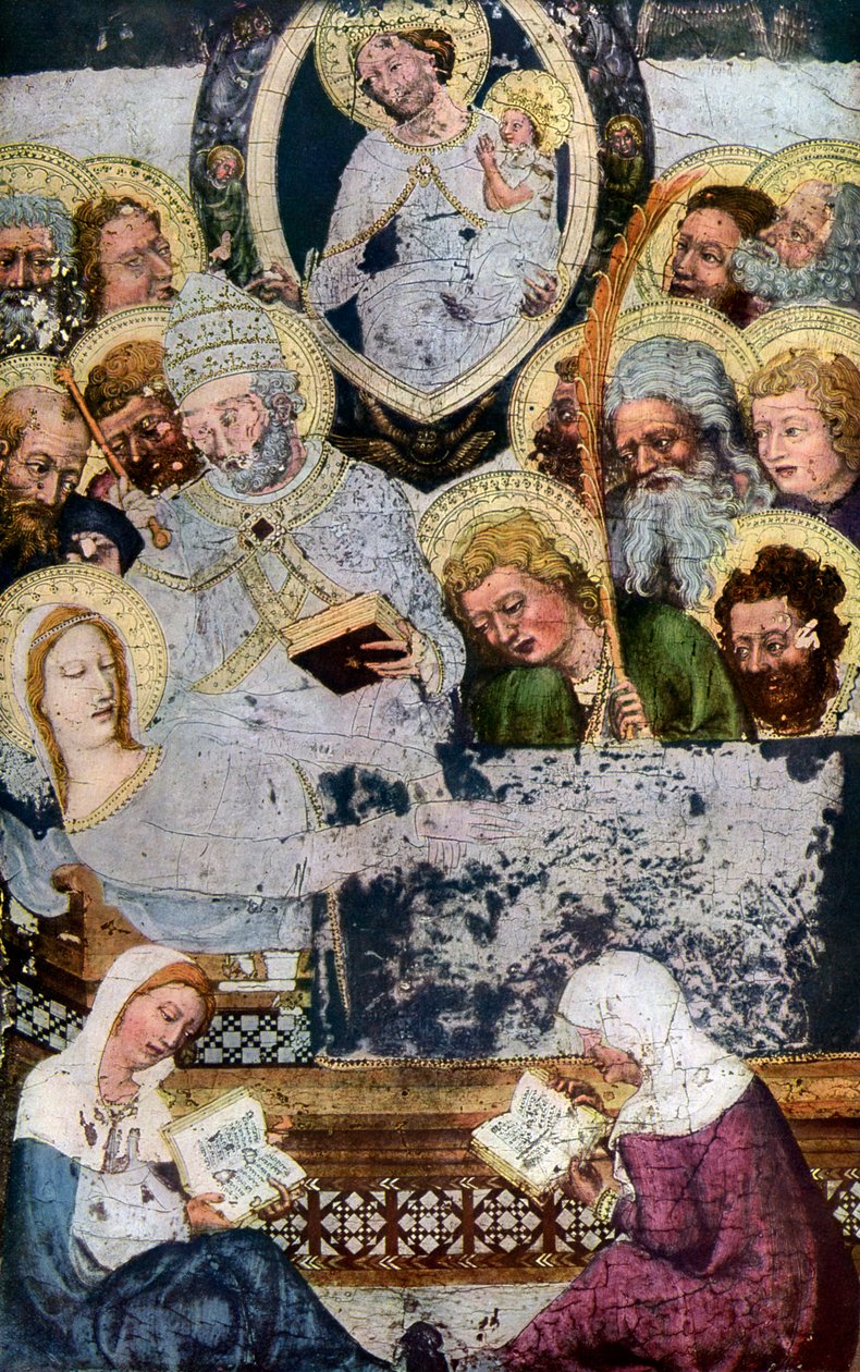 La muerte de la Virgen María, c1360 de Unbekannt