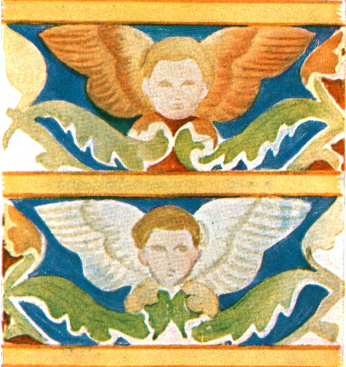 Decoración en la Basílica de San Francisco, Asís, Italia, 1928 de Unbekannt