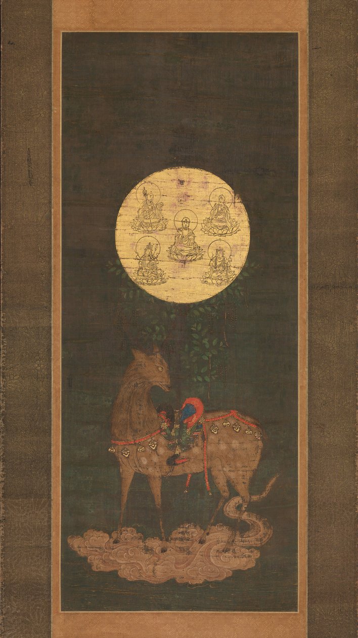 Mandala de Ciervos del Santuario Kasuga de Unbekannt