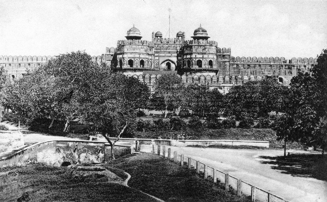Puerta de Delhi, Fuerte Agra, siglo XX de Unbekannt