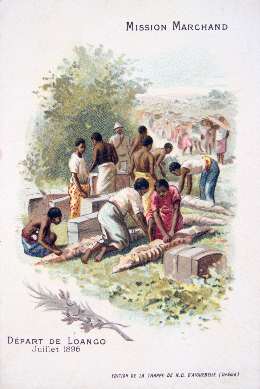 Salida de Loango, julio 1896 de Unbekannt