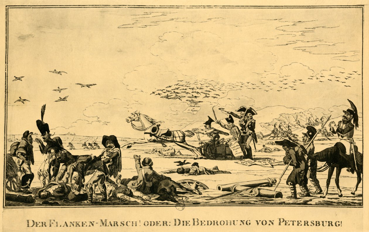 Der Flanken-Marsch! Oder: Die Bedrohung Von Petersburg! de Unbekannt