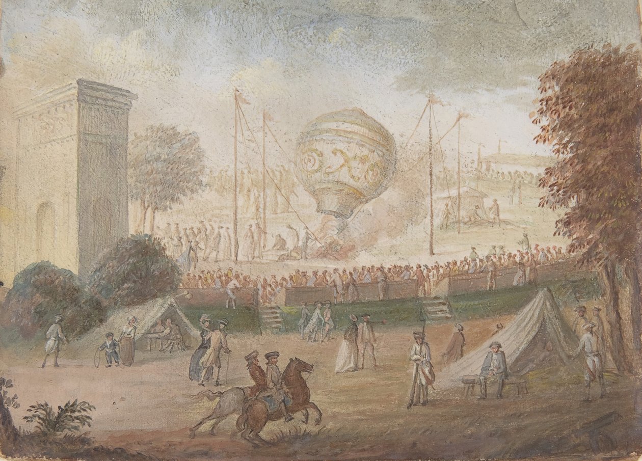 Diseños para la parte superior y cuatro lados de una caja de rapé con escenas que representan el ascenso, ca. 1784-89 de Unbekannt
