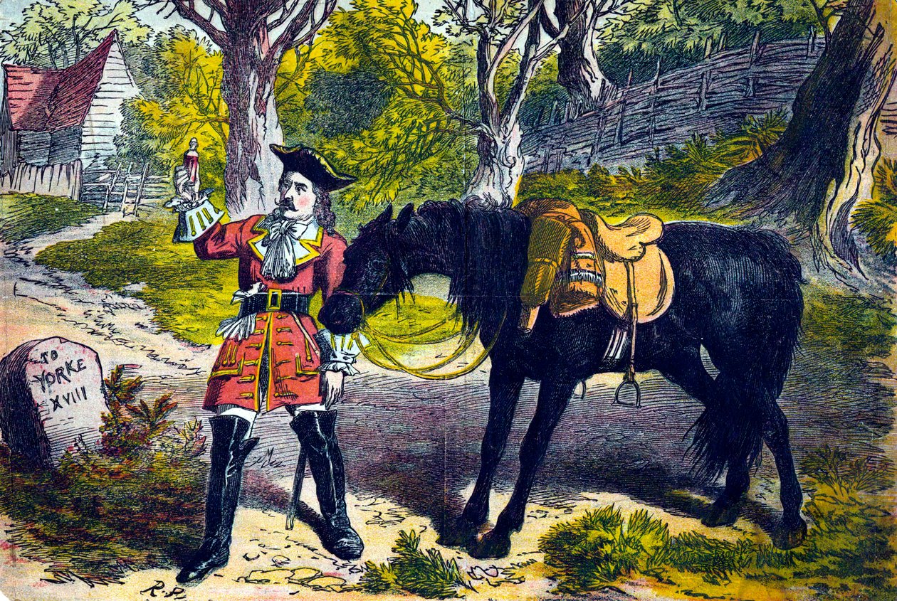 Dick Turpin, ladrón y salteador de caminos inglés de Unbekannt