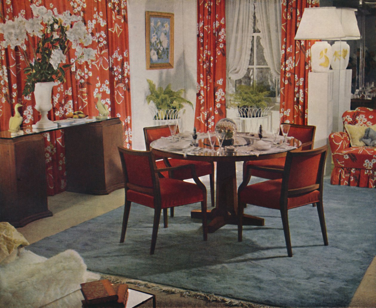Comedor diseñado por Hayes Marshall, 1939 de Unbekannt