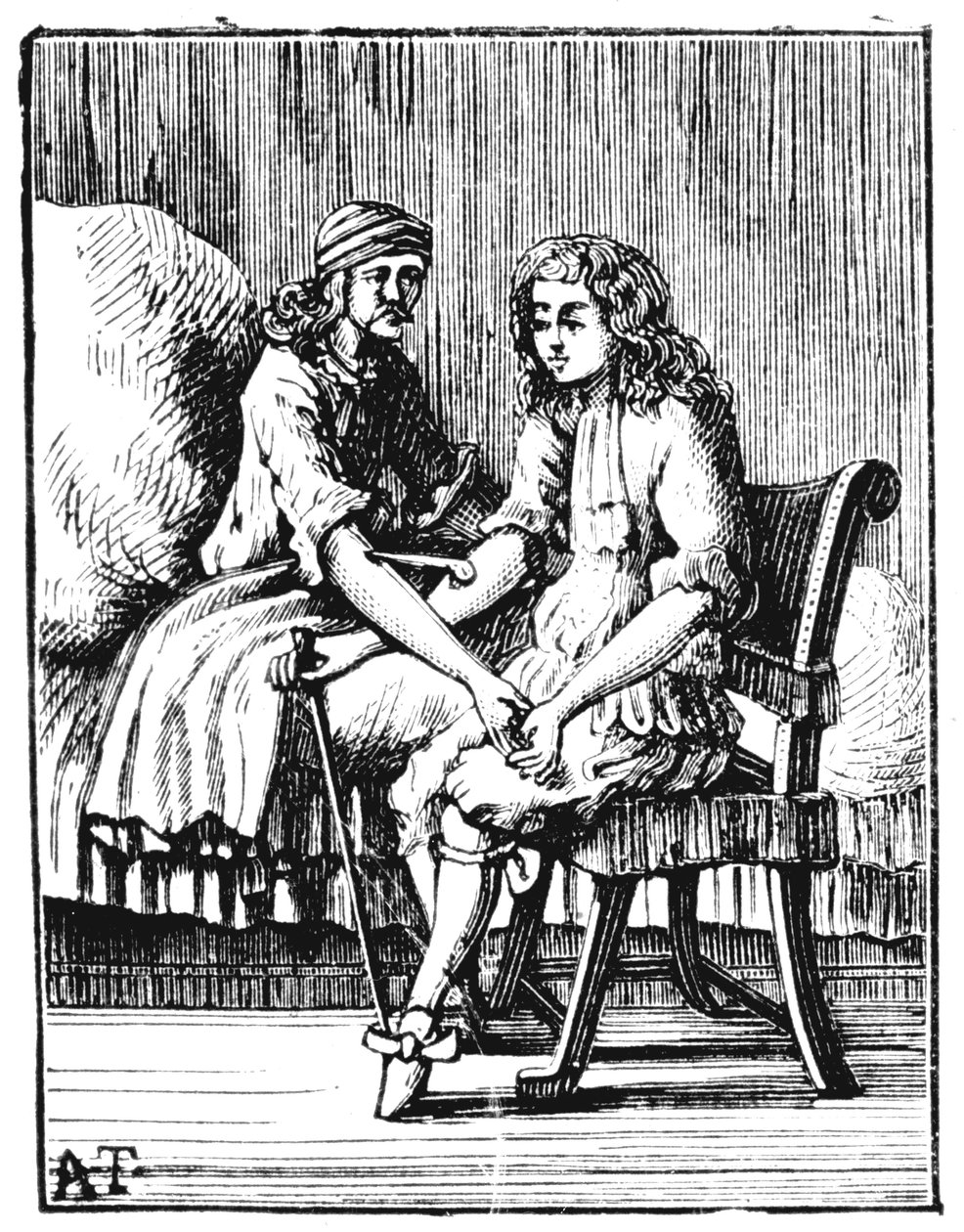 Transfusión de sangre directa de persona a persona, 1679 de Unbekannt
