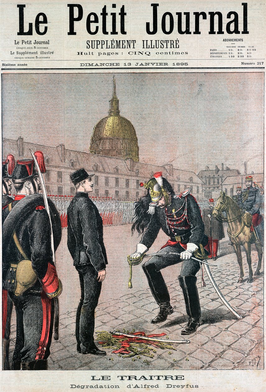 Deshonra de Albert Dreyfus, 1895 de Unbekannt