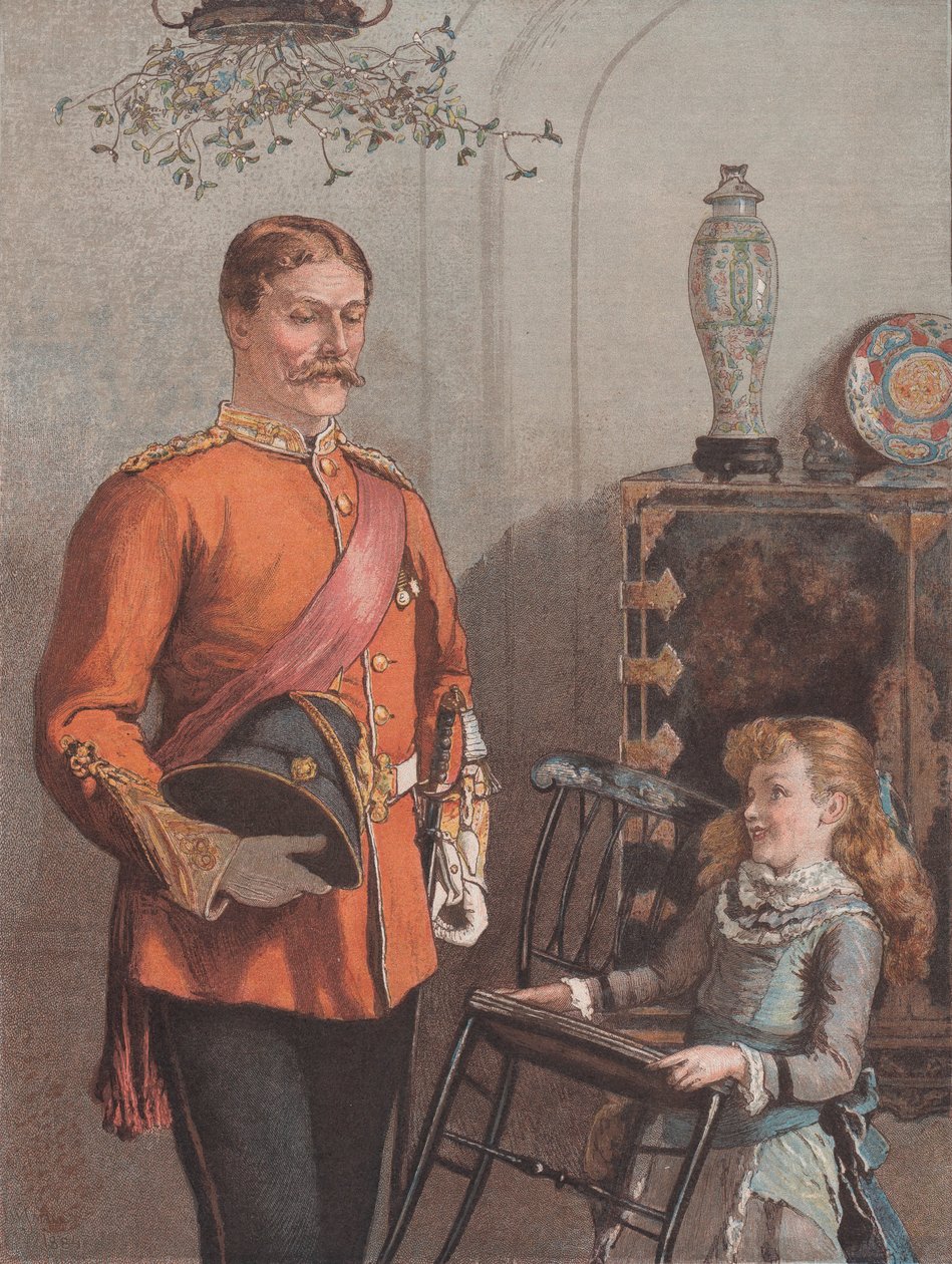 No te muevas, de The Graphic Christmas Number, 1 de diciembre de 1884 de Unbekannt