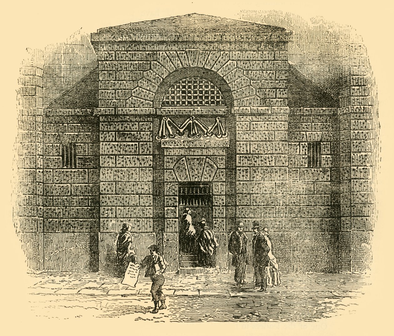 Puerta de Newgate, c1872 de Unbekannt