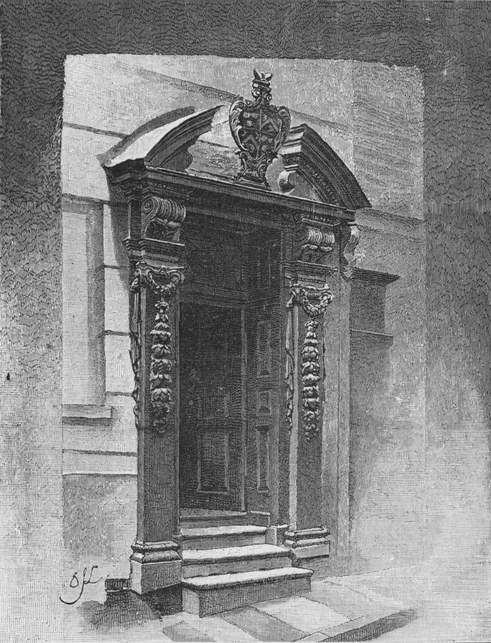 Puerta, Painter Stainers Hall, 1890 de Unbekannt