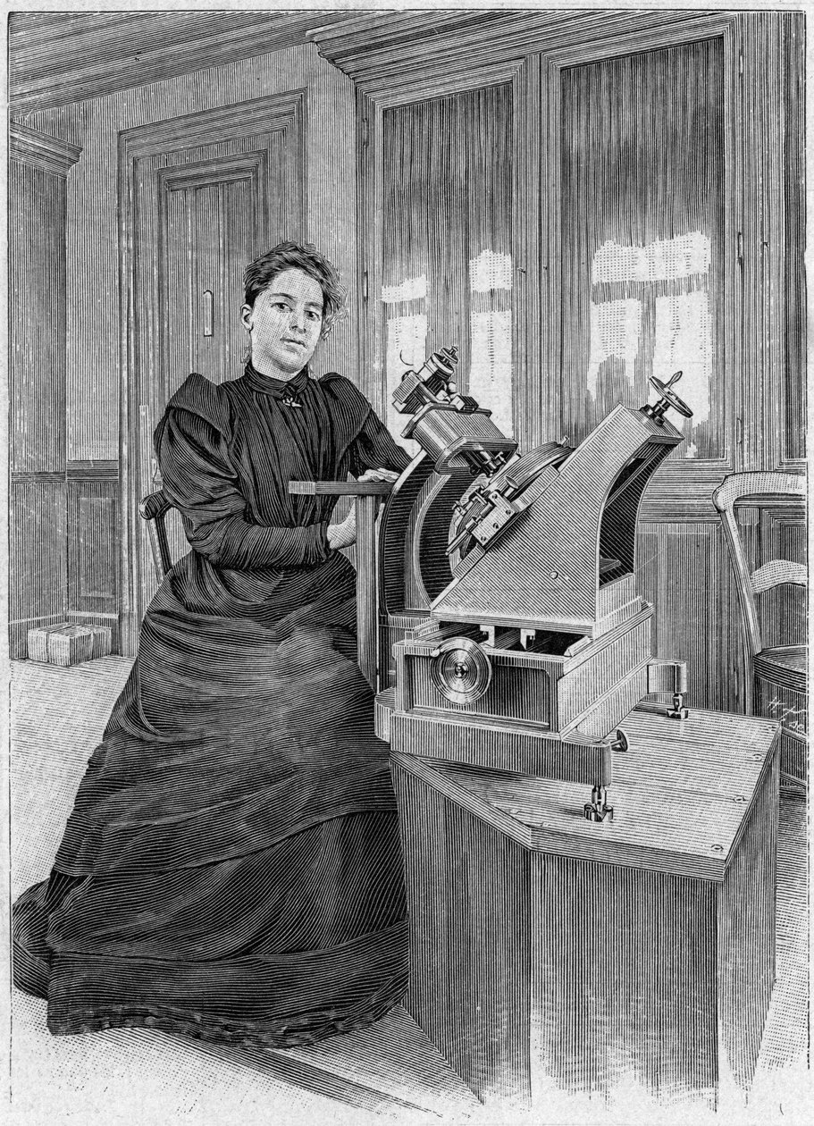 Dorothea Klumpke Roberts, matemática y astrónoma estadounidense, 1903 de Unbekannt