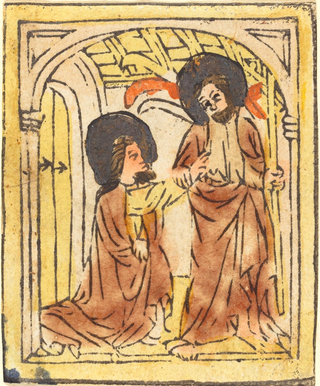 Santo Tomás dudando, c. 1460 de Unbekannt