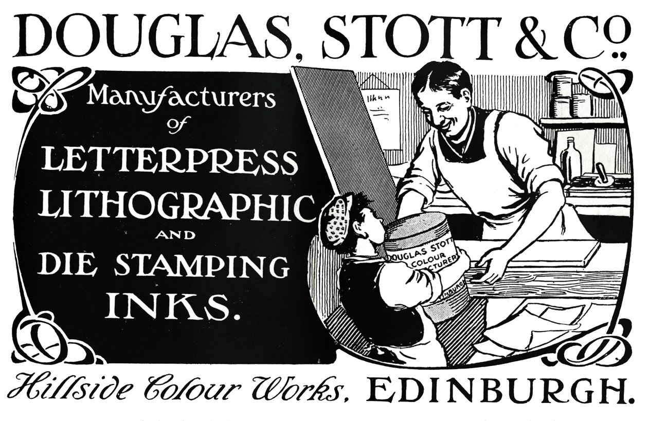 Anuncio de Douglas Stott & Co., 1910 de Unbekannt