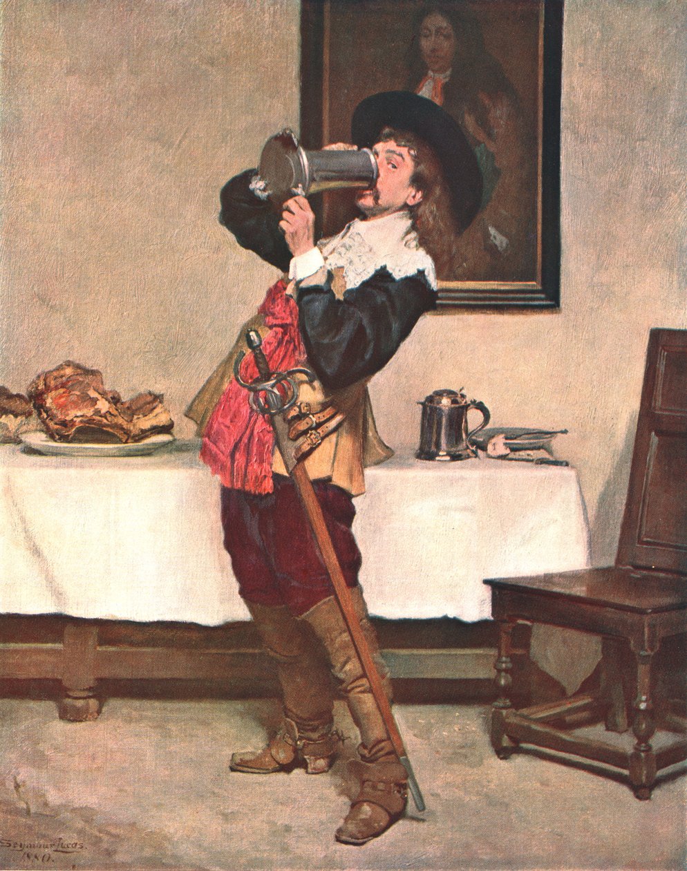 Hasta las heces, 1880, c. 1902 de Unbekannt