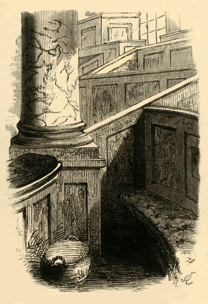 El banco del Dr. Johnson en St. Clements, 1881 de Unbekannt