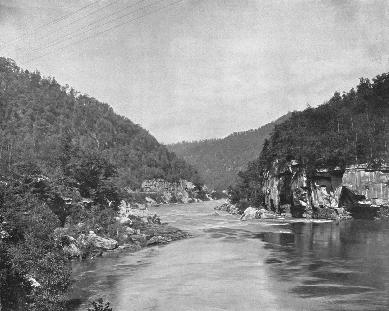Garganta del Dragón, Nuevo Río, Virginia Occidental, EE.UU. de Unbekannt