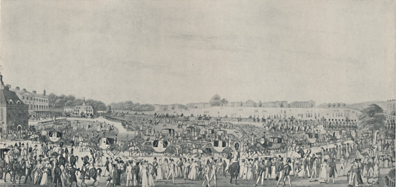 Día del salón, Palacio de Buckingham, 1822 de Unbekannt