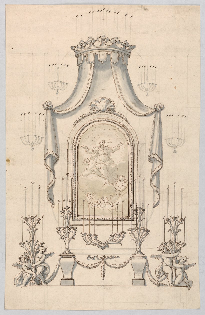 Dibujo (Italia), ca. 1775 de Unbekannt
