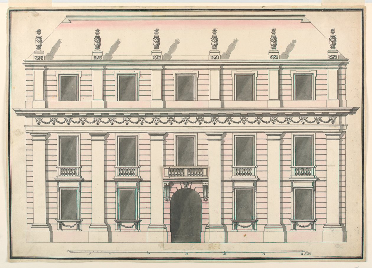 Dibujo, 1770-90 de Unbekannt