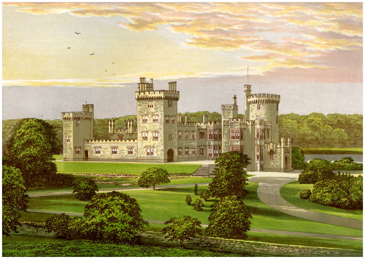 Dromoland, Condado de Clare, Irlanda, hogar de Lord Inchiquin, c1880 de Unbekannt