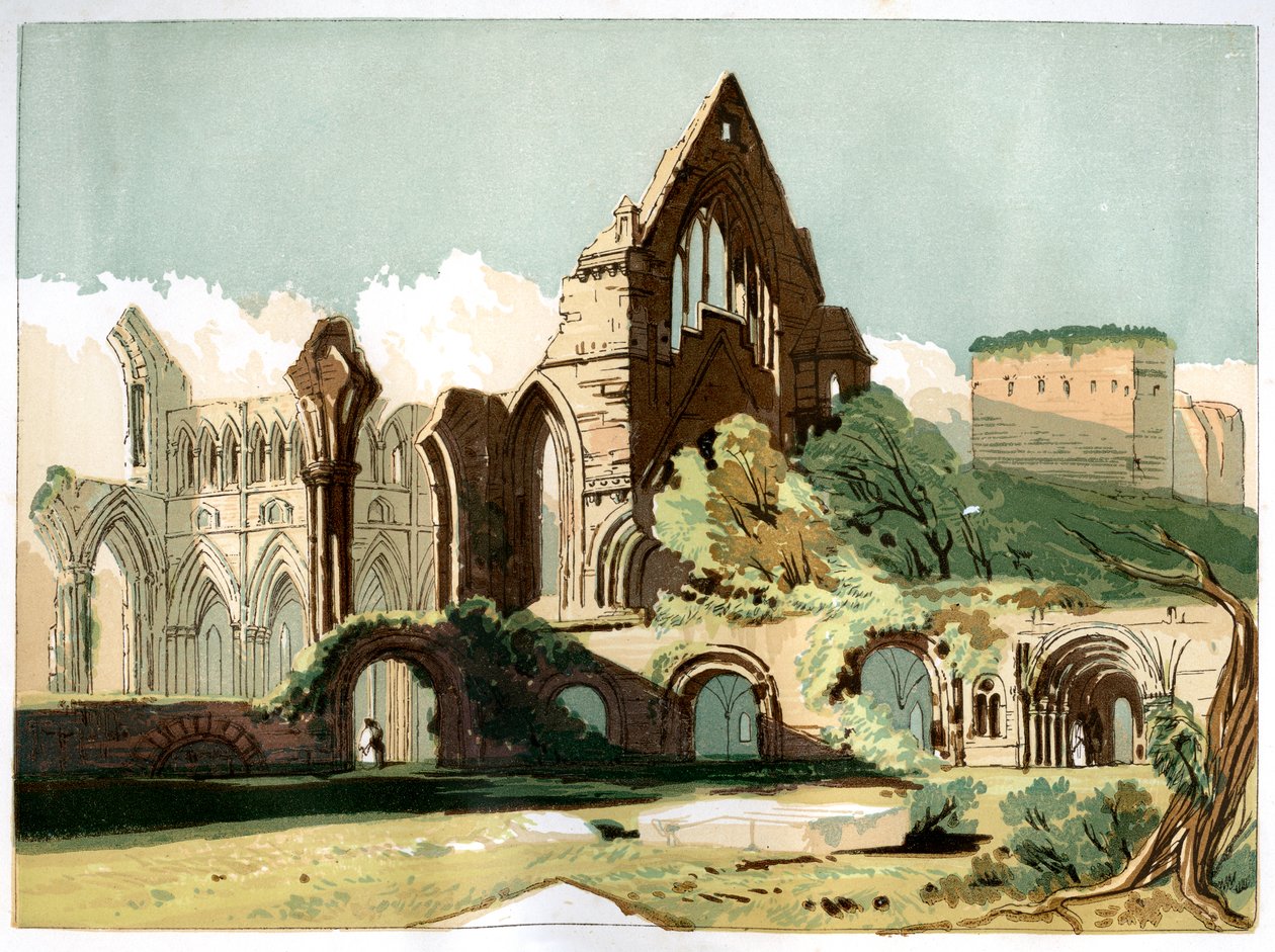 Abadía de Dryburgh, c. 1850 de Unbekannt