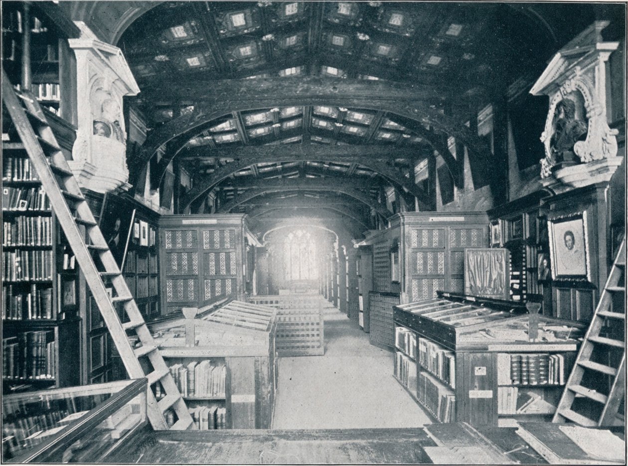 Biblioteca de Duke Humphrey, c. 1902 de Unbekannt
