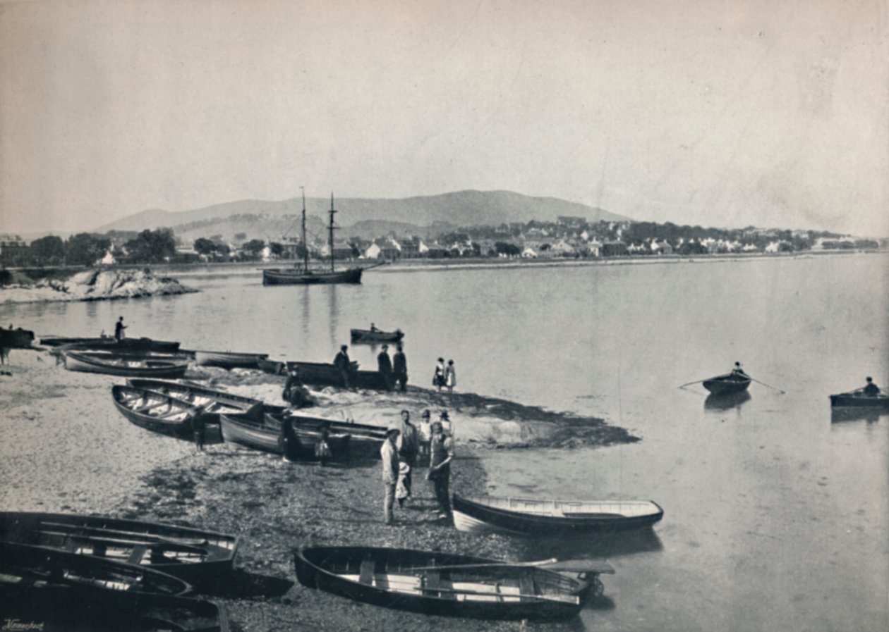 Dunoon - Vista en el Clyde, 1895 de Unbekannt